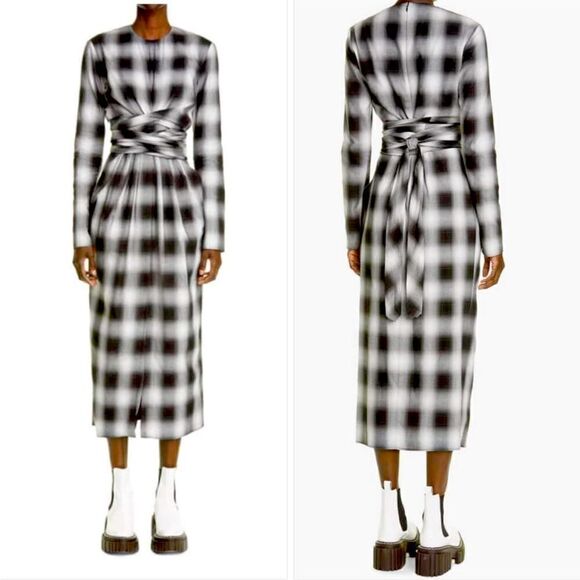 Altuzarra Tippi Gathered Cotton Dress NWOT - Picture 1 of 10